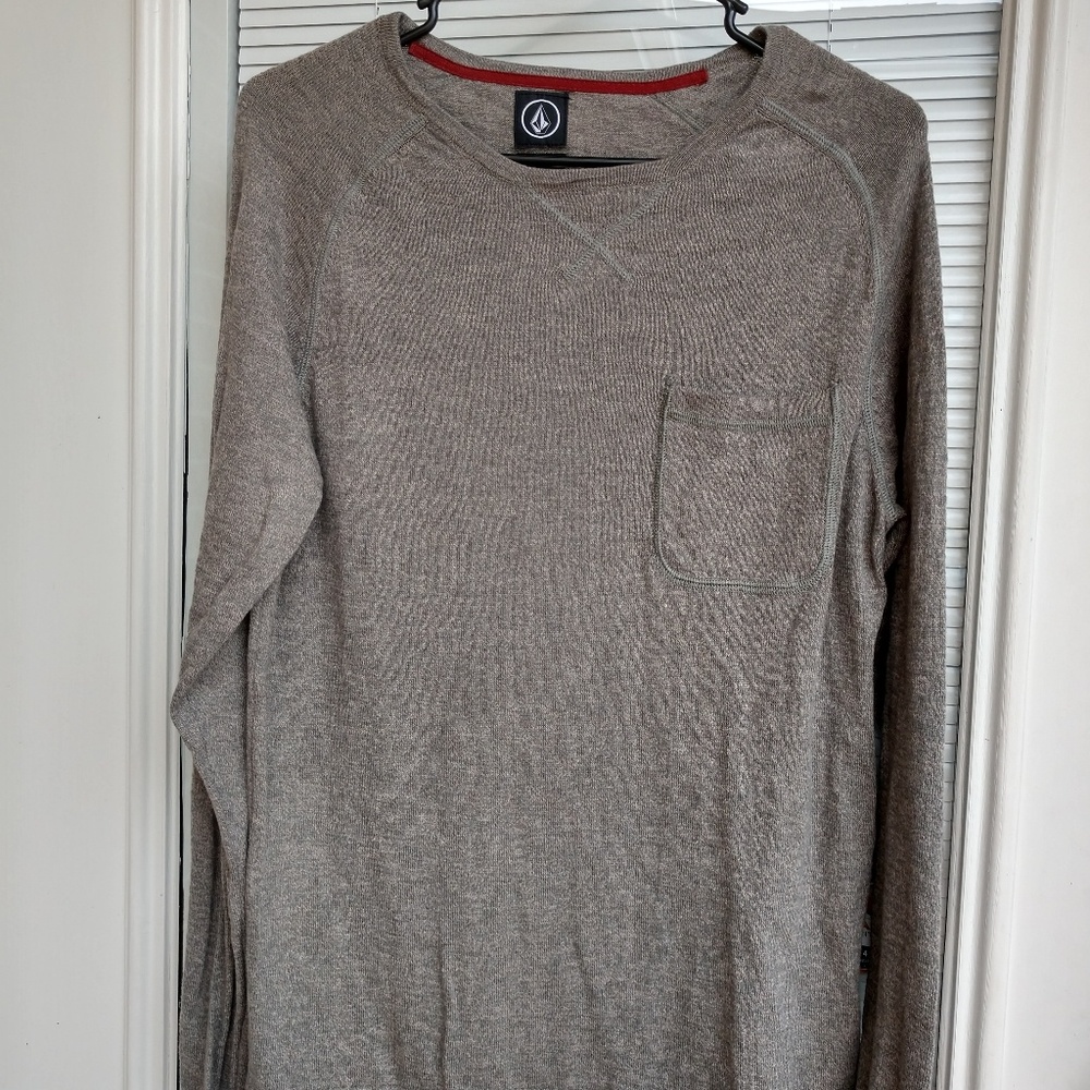 Volcom boat neck light sweater